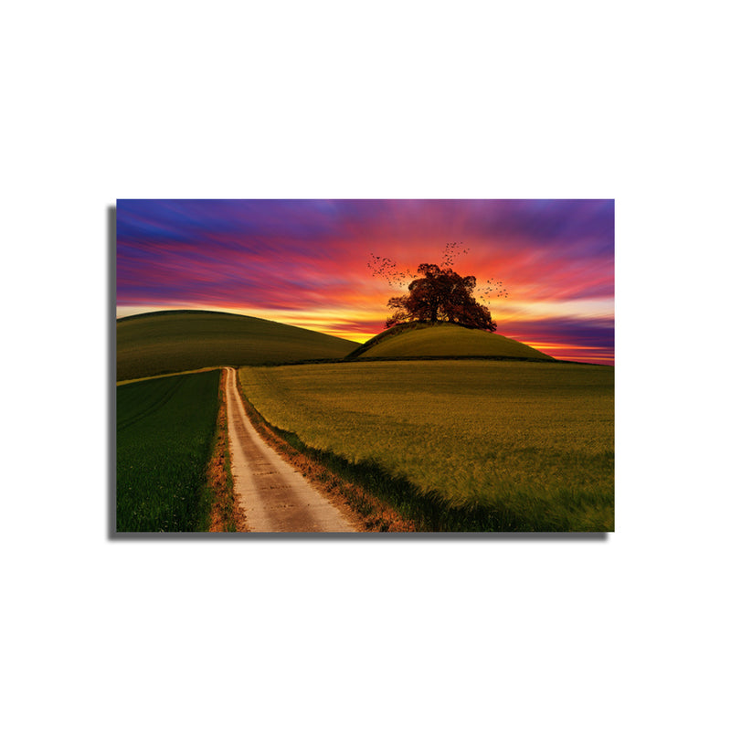 Colorful Sunset View Canvas Wall Painting