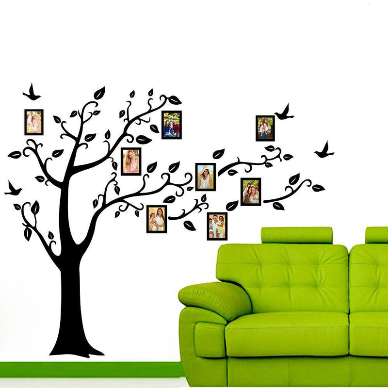 Family Tree Black Wall Sticker