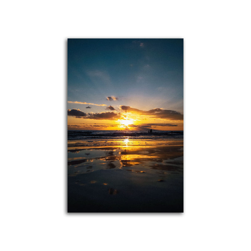 Beautiful Sunset Print On Canvas Wall Painting