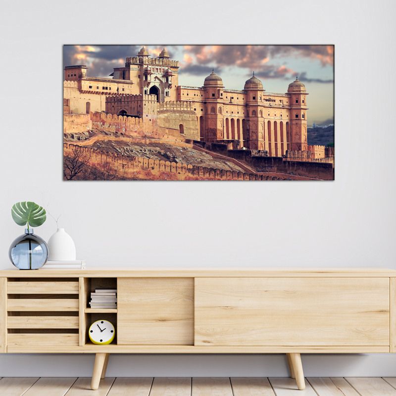 Amer fort Monument Canvas Wall Painting