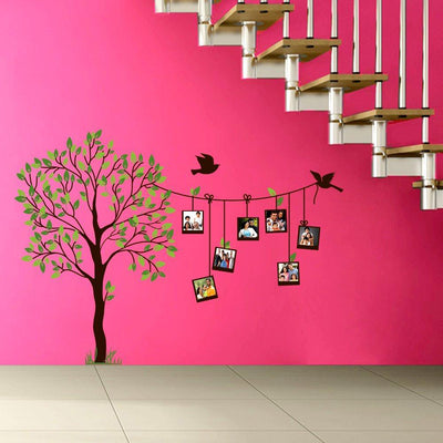 Family Photo Frame Tree Wall Sticker Self Adhesive Quality Vinyl