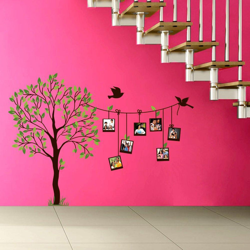 Family Photo Frame Tree Wall Sticker Self Adhesive Quality Vinyl