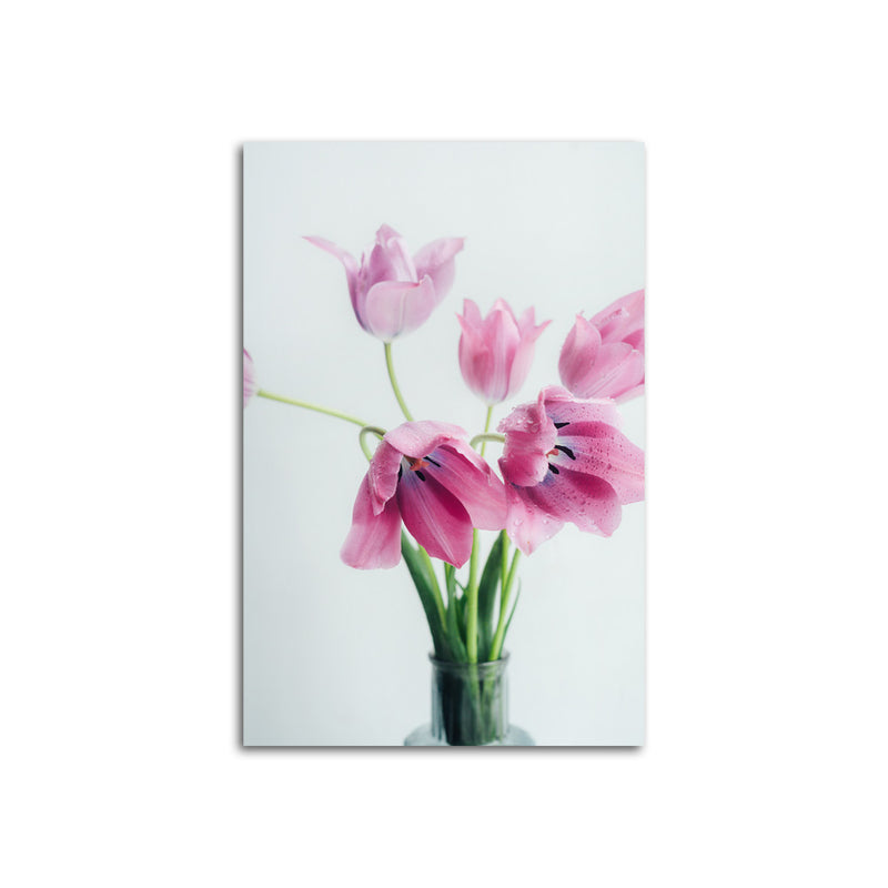 Beautiful Pink Flower Canvas Wall Painting