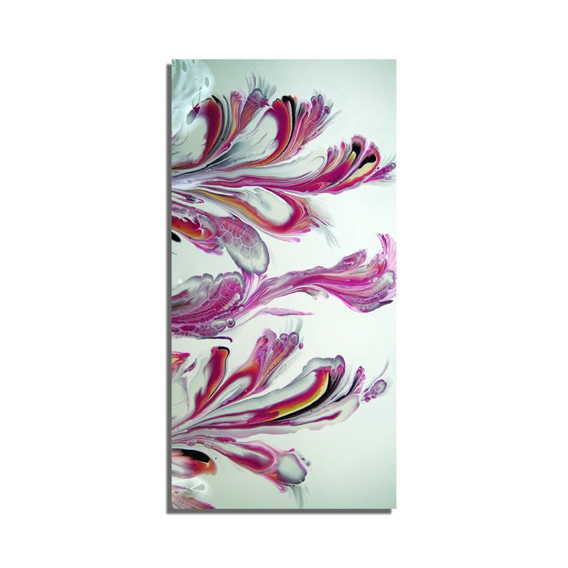 Abstract Floral Canvas Wall Painting
