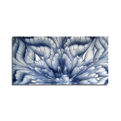 Acrylic Pour Flower Abstract Print Wall Painting