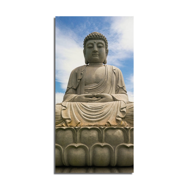 Buddha Statue Canvas Wall Painting
