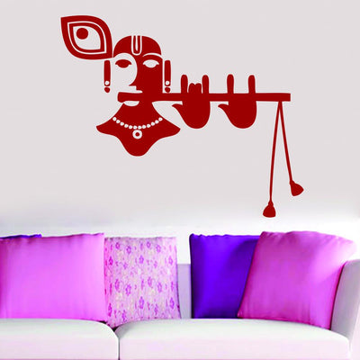 Modern Krishna wall sticker