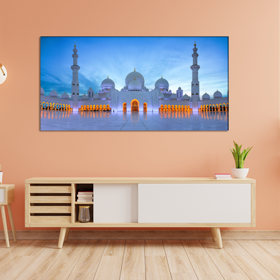 Grand Mosque Center Canvas Wall Painting