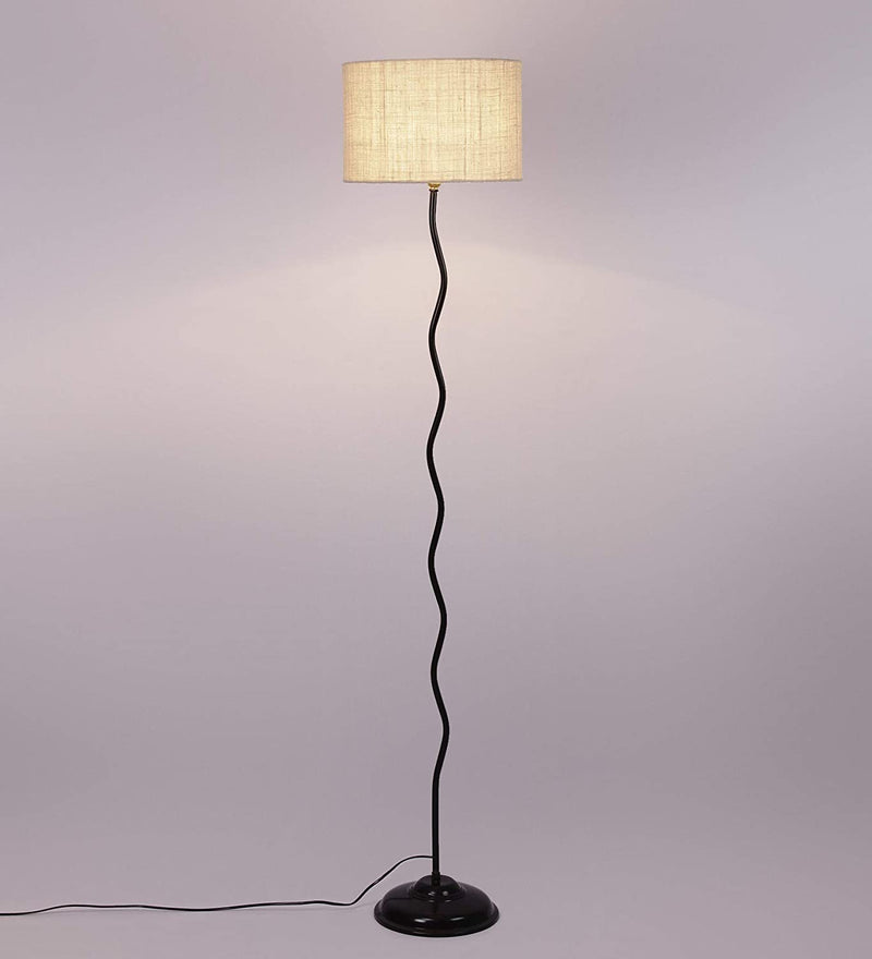 40W Floor Lamp, White