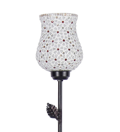 Mosaic Glass Leaf Floor lamp
