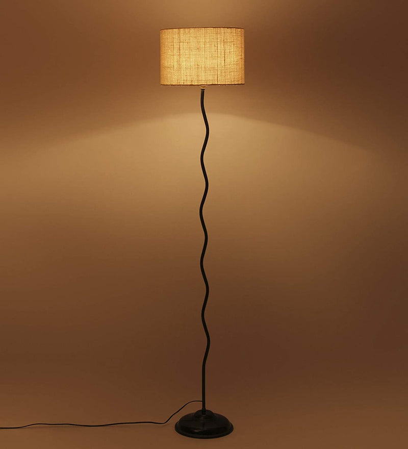 40W Floor Lamp, White