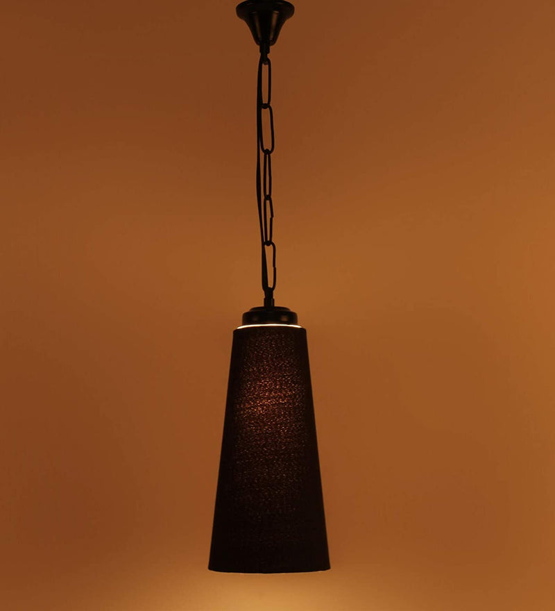 Conical Black Hanging for Home Décor (Conical Black)