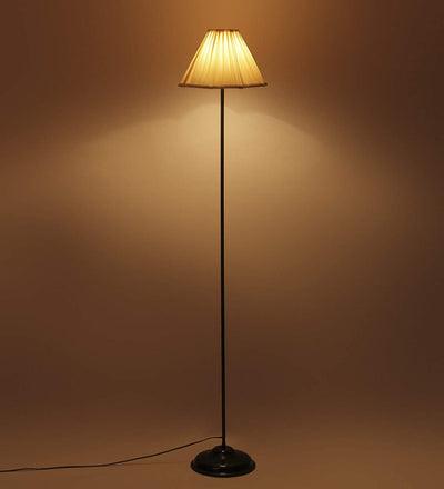 Off-White Cotton Stick Floor lamp