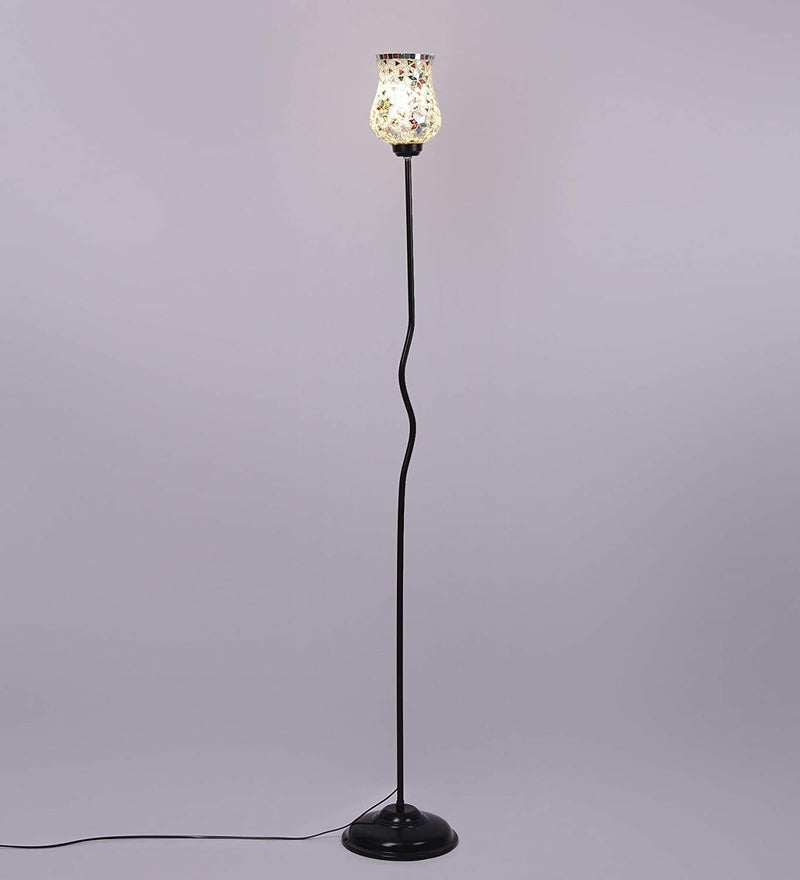 Iron Floor Standing Lamp (Multicolour)