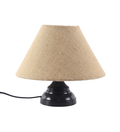 Beige Jute Table Lamp