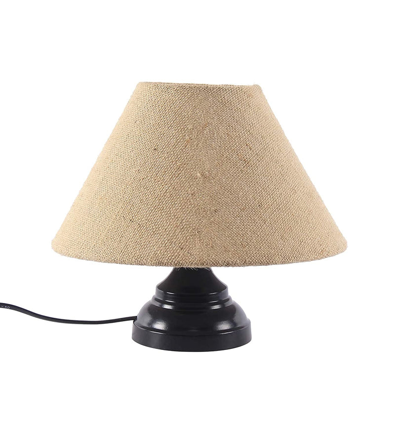 Beige Jute Table Lamp