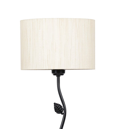 Metal Floor Lamp with Shade, Base and Wire Connector, Off White, Pack of 1 lamp, 1 Base , 1 wire connector, 1 Shade