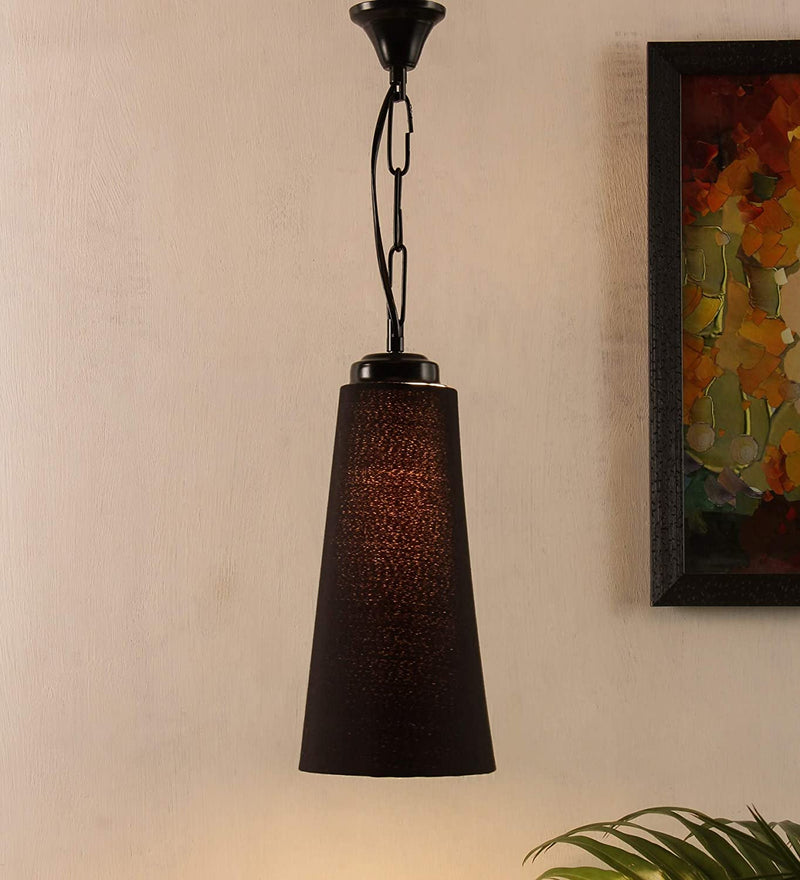 Conical Black Hanging for Home Décor (Conical Black)