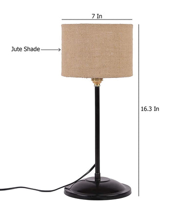 Jute Table lamp ( Beige )