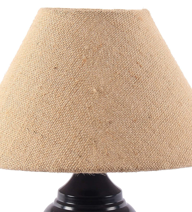 Beige Jute Table Lamp