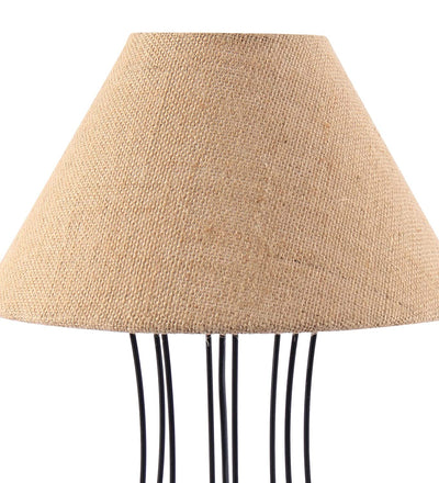 Beige Jute Table Lamp