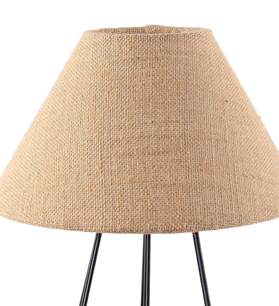 Beige Jute Table Lamp