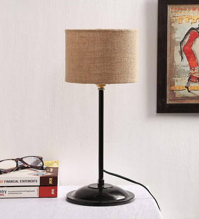 Jute Table lamp ( Beige )