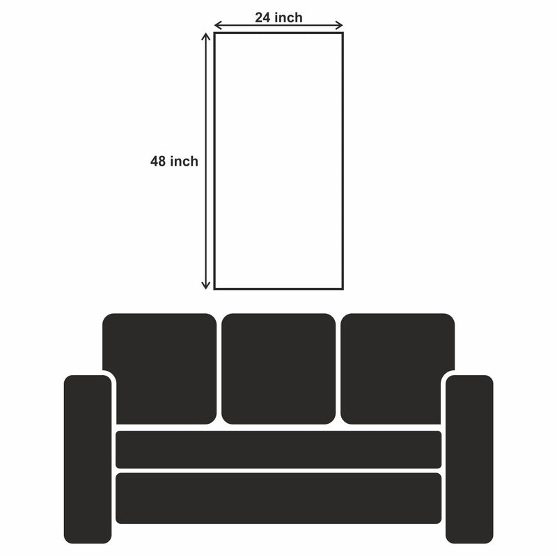 Golden Buddha Face Canvas Wall Painting