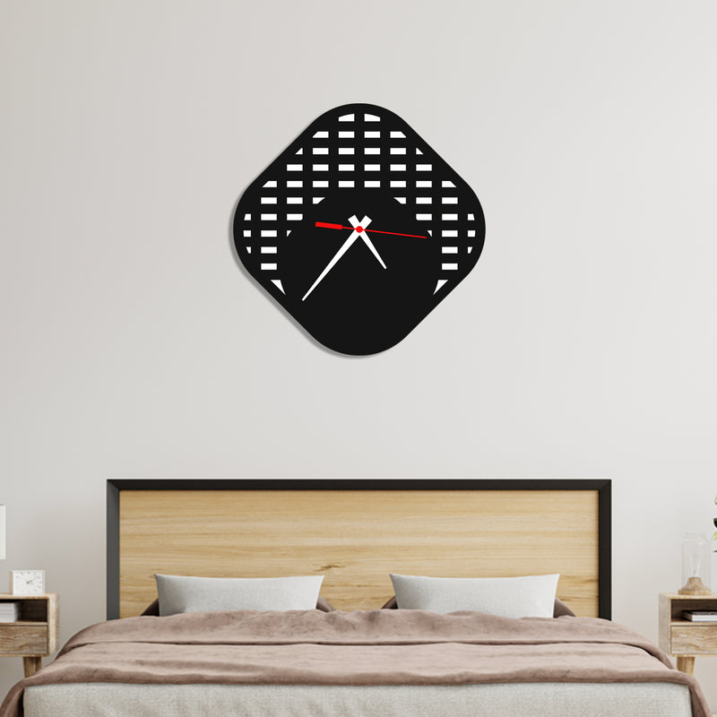 Boxes Design Wood Analog Wall Clock