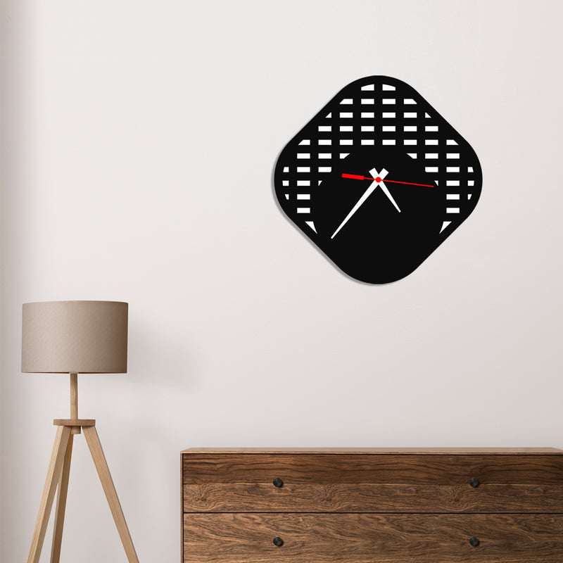 Boxes Design Wood Analog Wall Clock