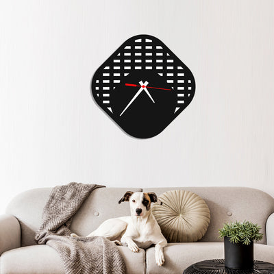 Boxes Design Wood Analog Wall Clock