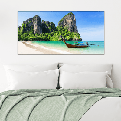 DECORGLANCE Beach Paintings Railay Beach Canvas Wall Painting