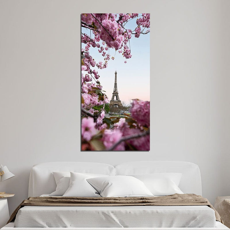 DecorGlance Beautiful Paris Print On Canvas Wall Painting
