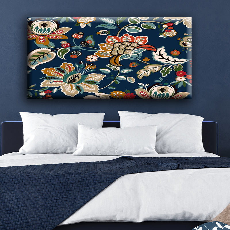 Colorful Floral Pattern Canvas Wall Painting