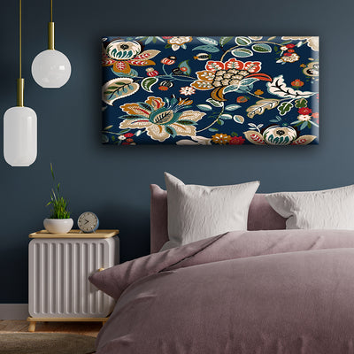 Colorful Floral Pattern Canvas Wall Painting