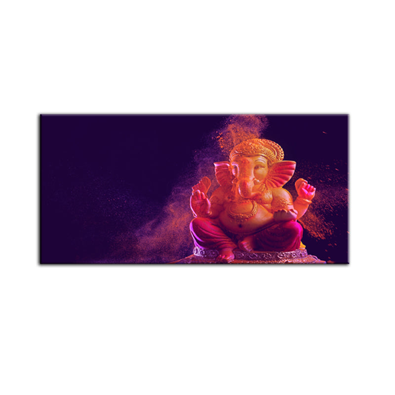 Lord Ganesha Canvas Wall Painting