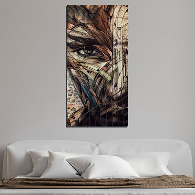 Face Painting Canvas Wall Painting