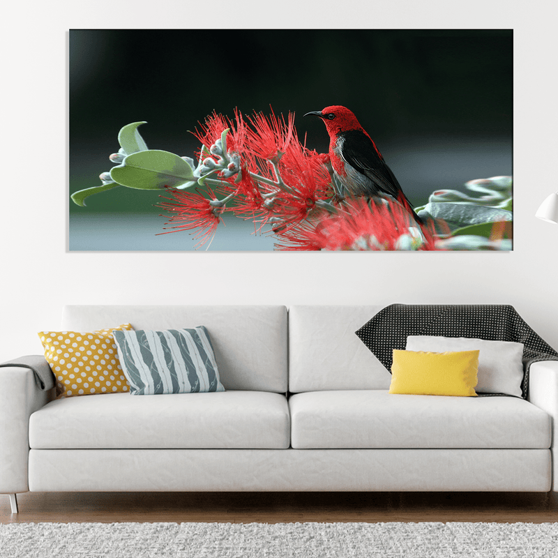 DECORGLANCE Home & Garden > Decor > Artwork > Posters, Prints, & Visual Artwork Little Bird Canvas Wall Painting