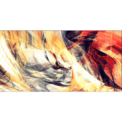 DECORGLANCE Home & Garden > Decor > Artwork > Posters, Prints, & Visual Artwork Smoke Effect Abstract Canvas Wall Painting