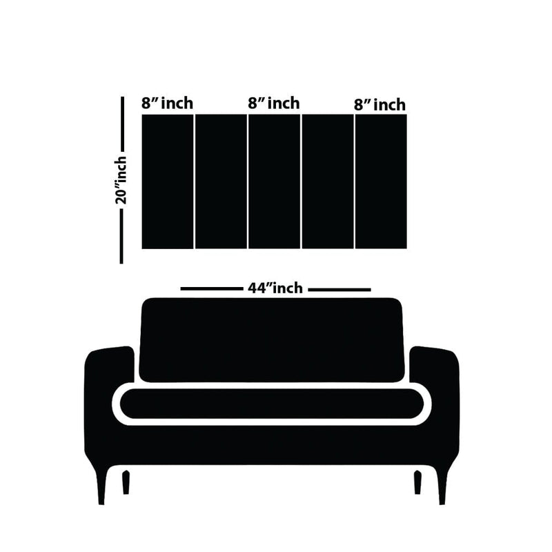 decorglance Home & Garden > Decor > Artwork > Posters, Prints, & Visual Artwork Panel Painting Town Street Artistic View Canvas Wall Painting- With 5 Frames