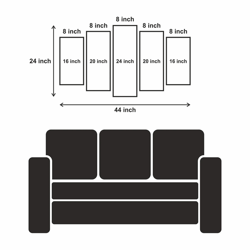 decorglance Home & Garden > Decor > Artwork > Posters, Prints, & Visual Artwork Panel Paintings Venice Beautiful Scenery Canvas Printed Wall Painting- With 5 Panel