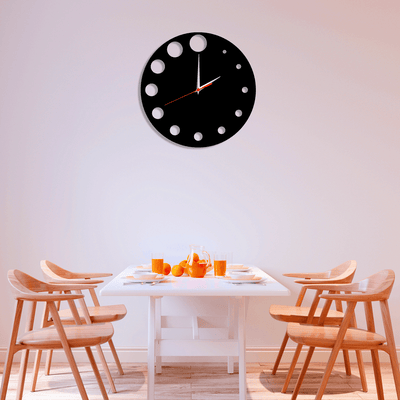 decorglance Home & Garden > Decor > Clocks > Wall Clocks Stylish Design Wood Analog Wall Clock