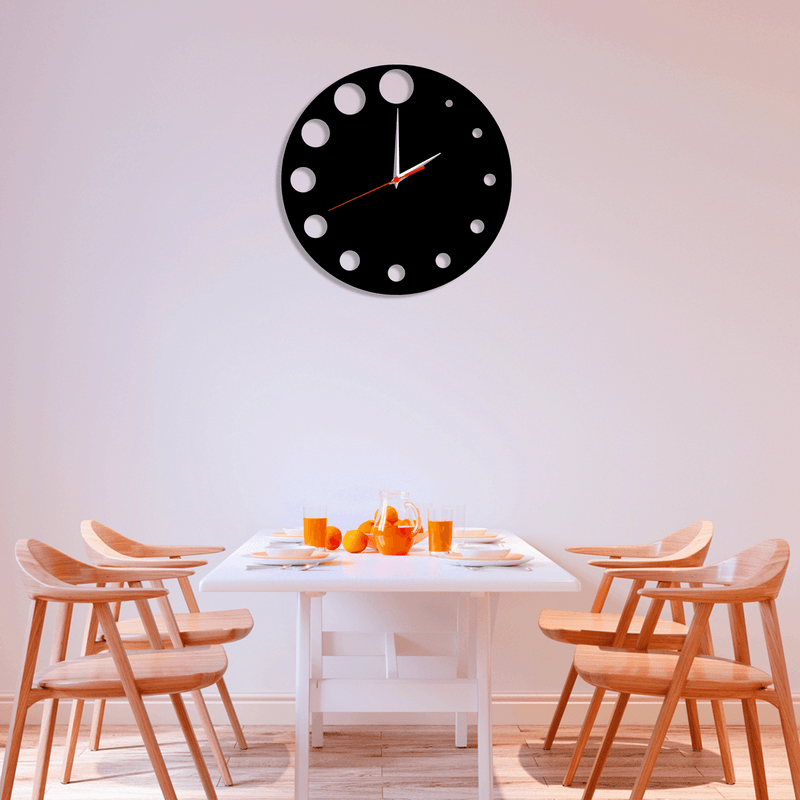 decorglance Home & Garden > Decor > Clocks > Wall Clocks Stylish Design Wood Analog Wall Clock