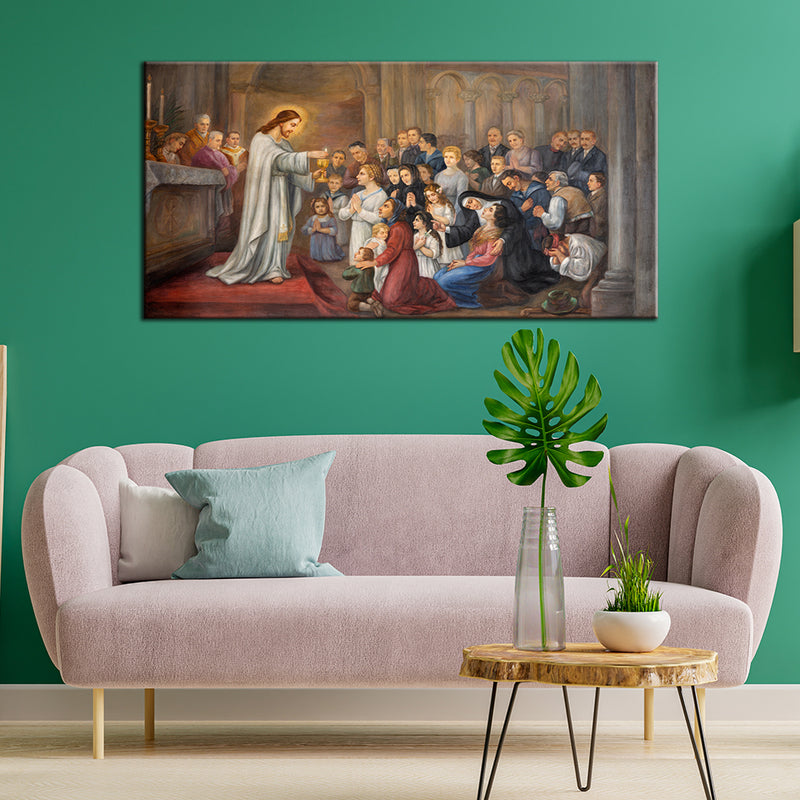 Jesus Christ Blessing Canvas Wall Painting