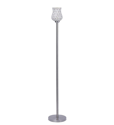 DecorGlance Lamps Steel Floor Standing Lamp (Multicolour)