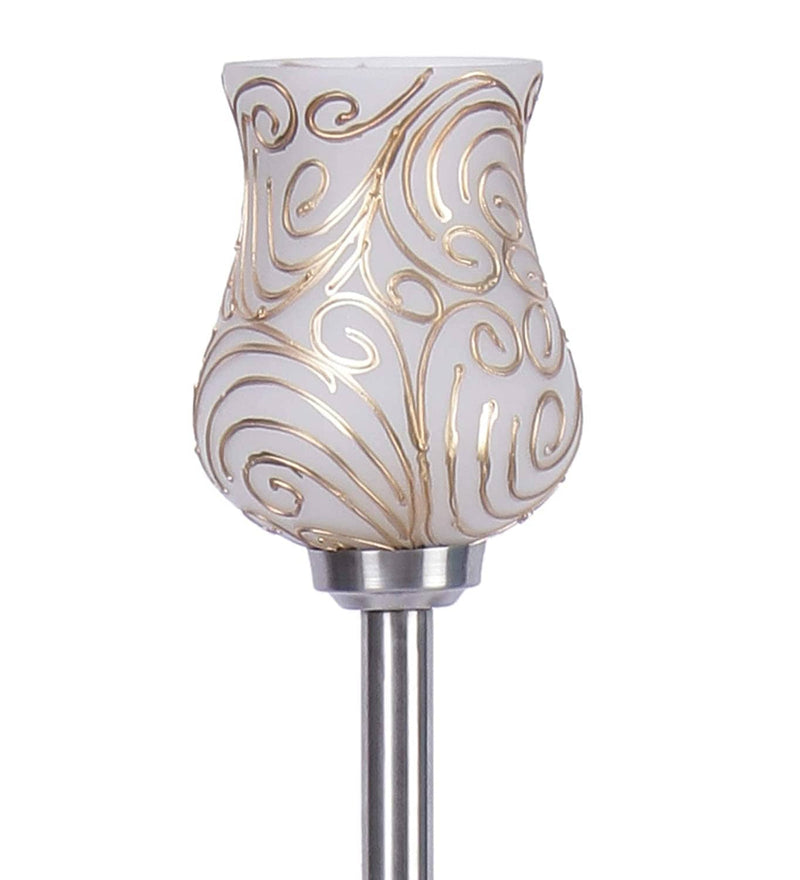 DecorGlance Lamps Steel Floor Standing Lamp (Multicolour)