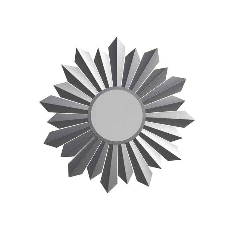 DecorGlance Mirror ( 30 x 30) inches Silver Round Mirror Wall Decor