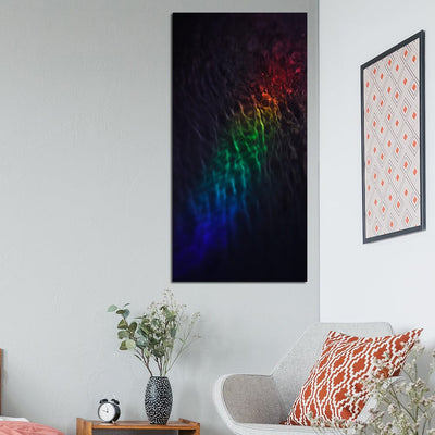 DecorGlance Multicolor Water Canvas Wall Painting