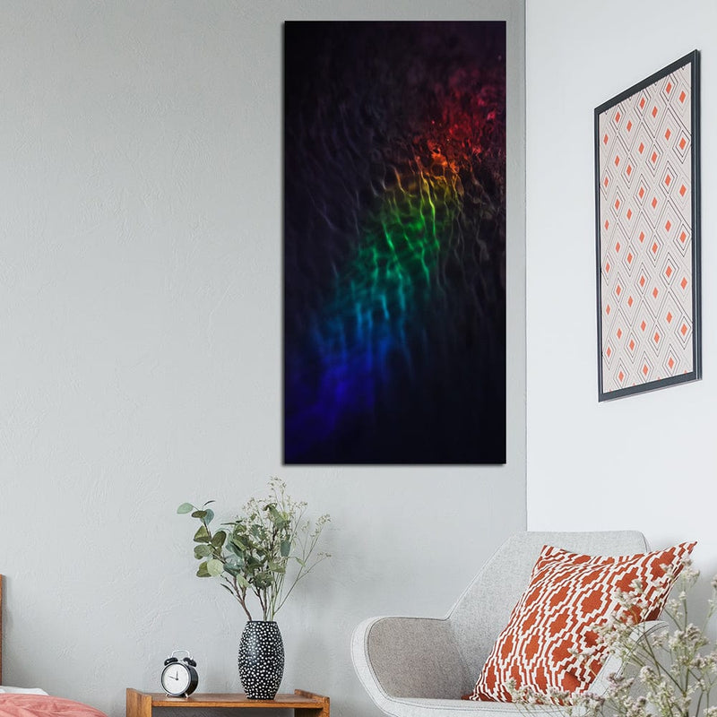 DecorGlance Multicolor Water Canvas Wall Painting