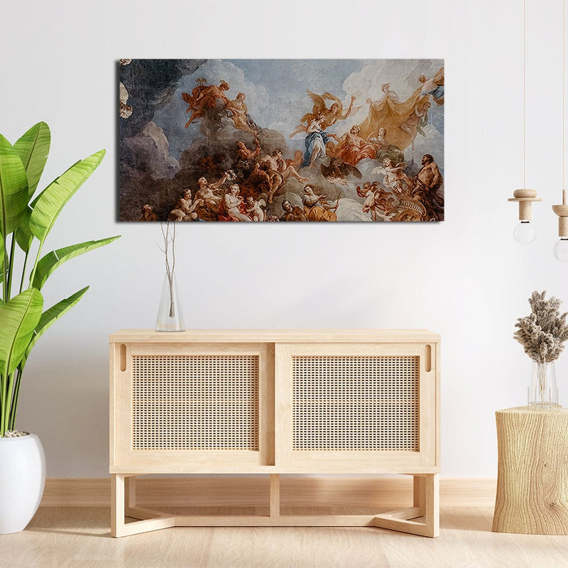 DecorGlance Palace Of Versailles Canvas Wall Painting